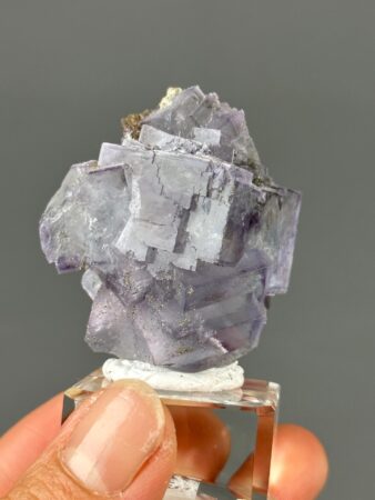 Yaogangxian Fluorite Twin - Purple Gem - Rare Collector's Item - Display and Study