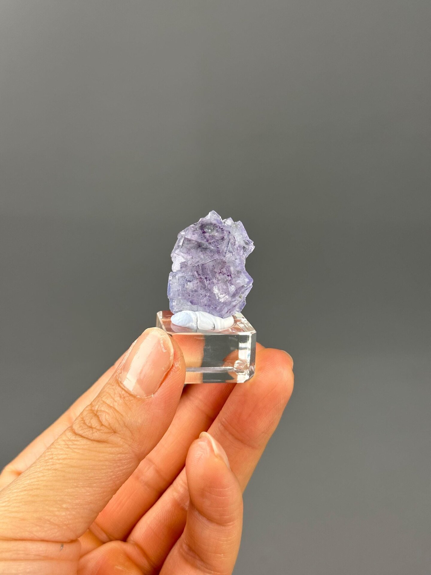 Twin fluorite side profile Yaogangxian Hunan