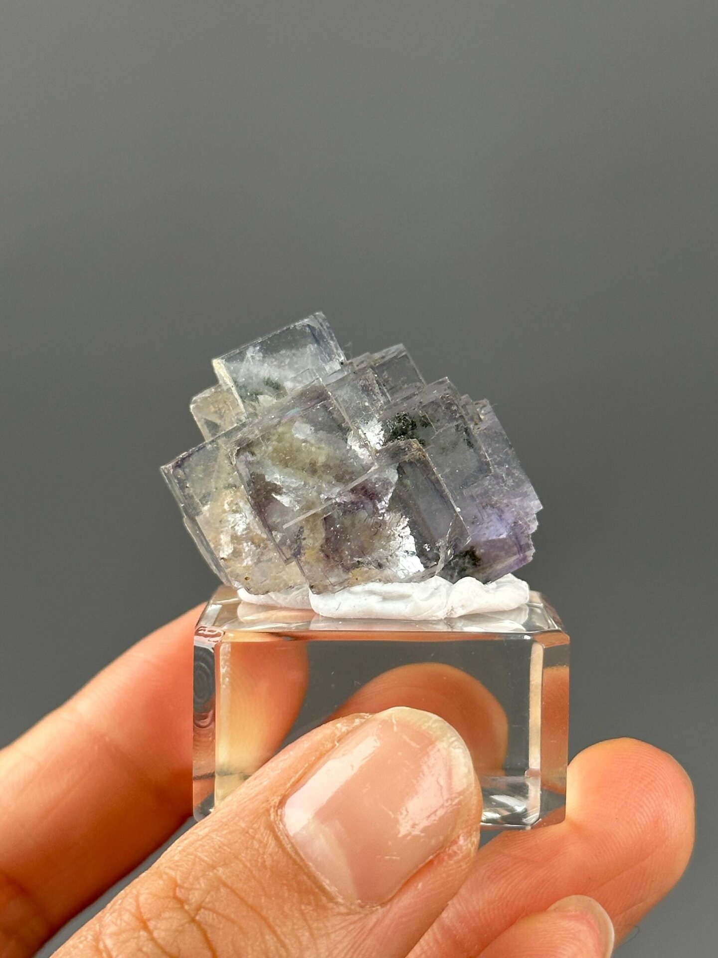 Transparent fluorite Yaogangxian scale reference