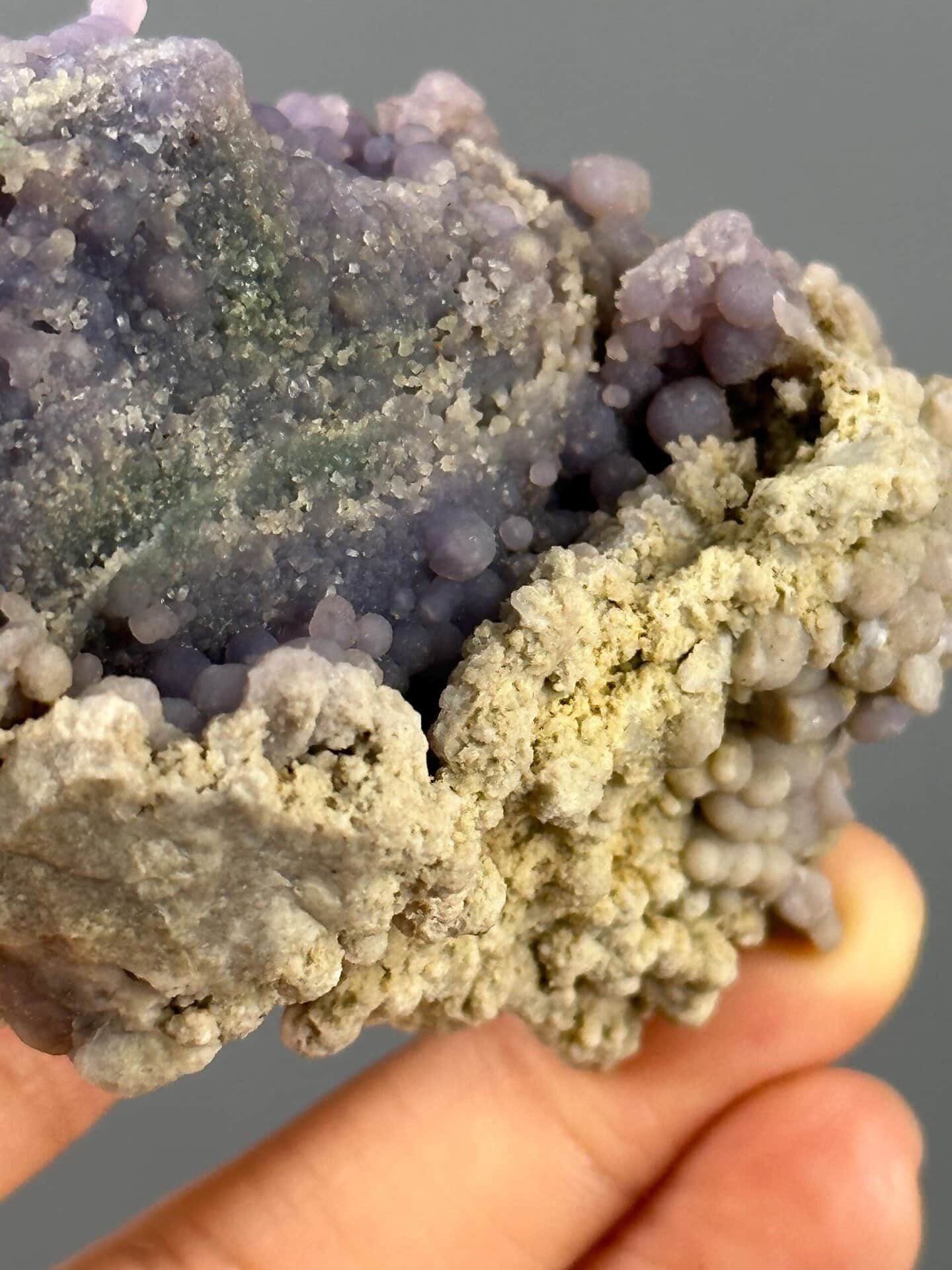 Deep purple hues of Sulawesi grape agate