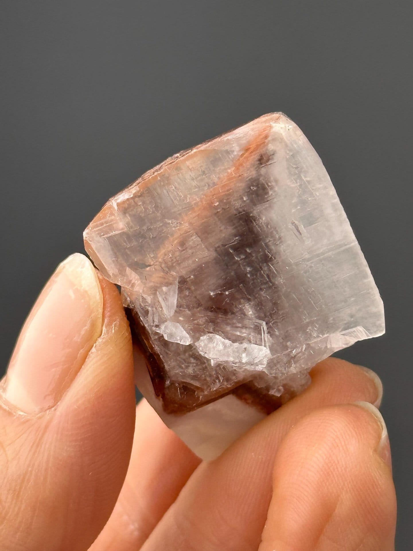 Red Calcite specimen, Hunan, China