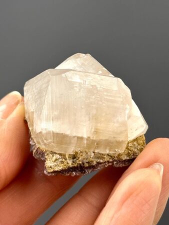 Clear Calcite Crystal Cluster - Hand-Selected Specimen - Hunan, China - Collection and Display