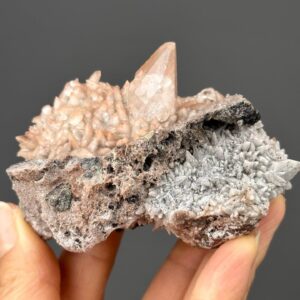 Fluorescent Calcite Cluster - UV Reactive Beauty - Hubei Origin - Perfect for Collectors