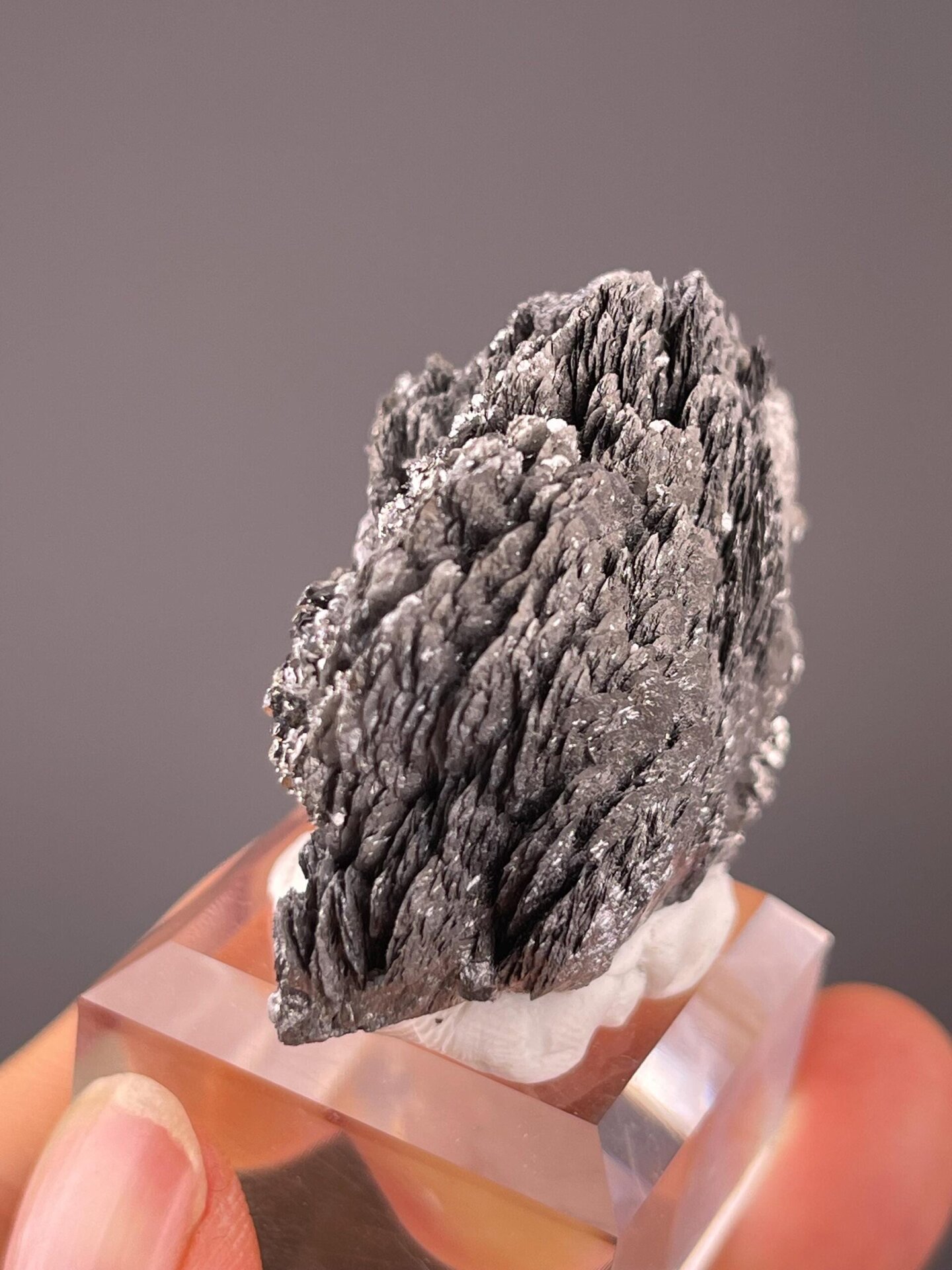 Hematite pseudomorph after magnetite: martite variety