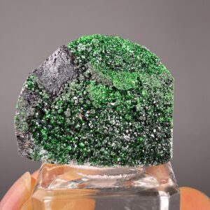 Tanzanian Green Grossular Garnet - Raw Cluster - Healing Properties - From Tanzania - Crystal Collection