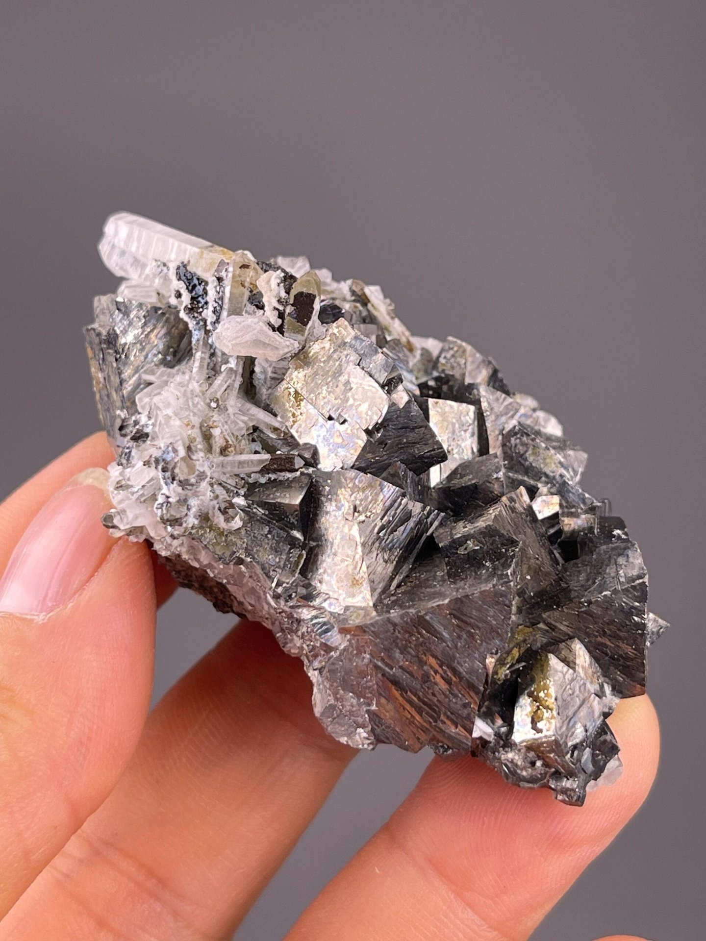 Collector arsenopyrite with quartz from Inner Mongolia deposit