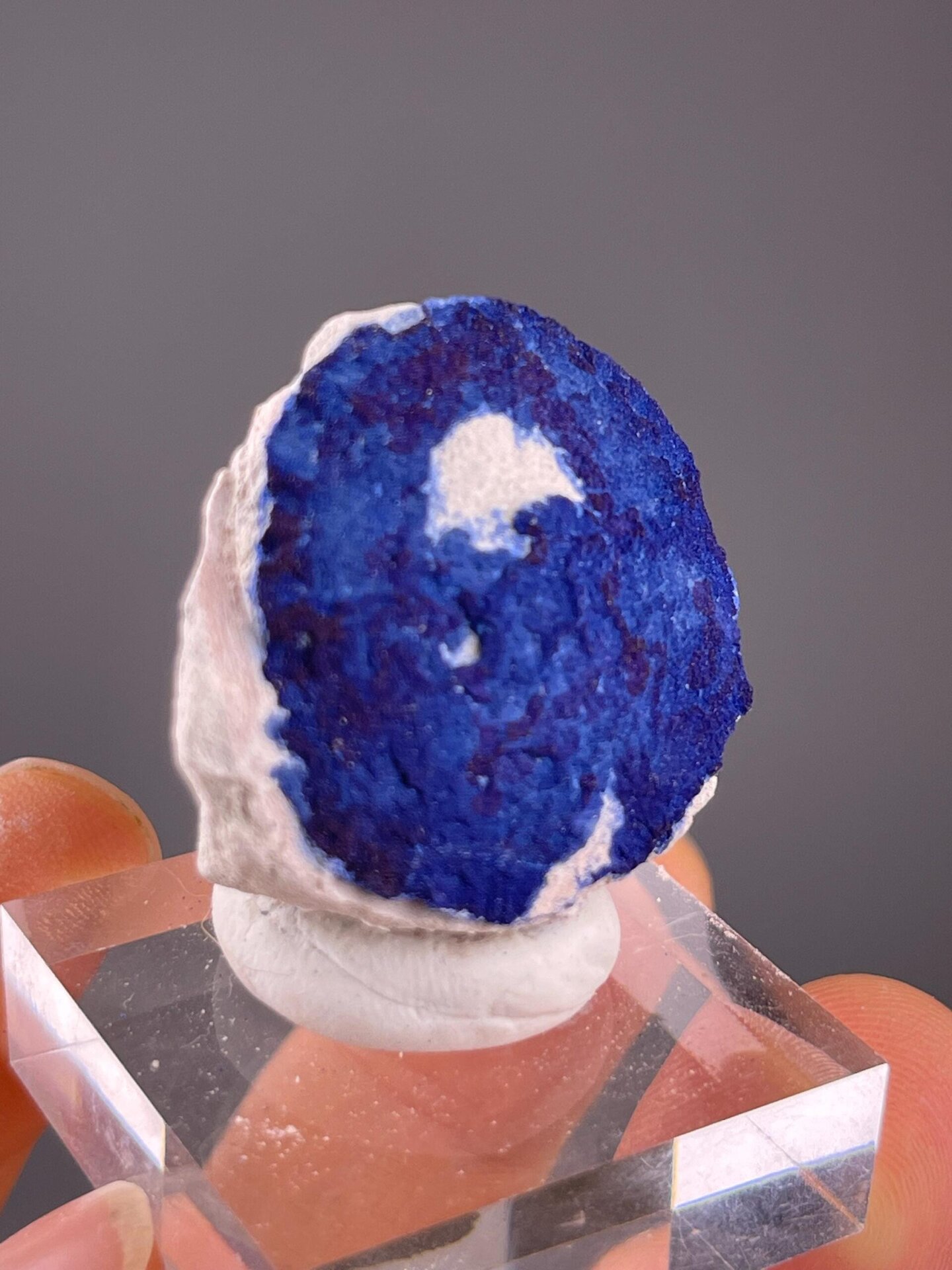 Australian azurite sun from Northern Territory mineral deposit