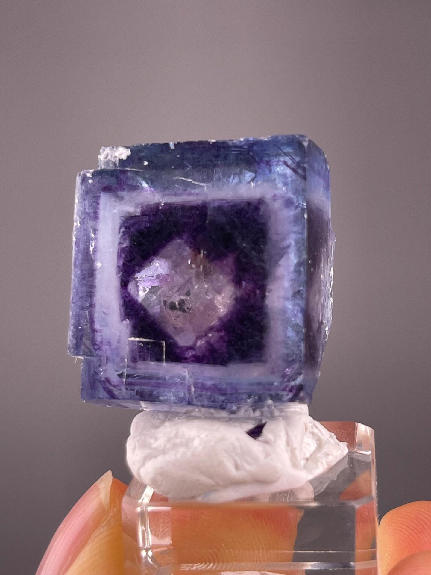 Purple Fluorite specimen