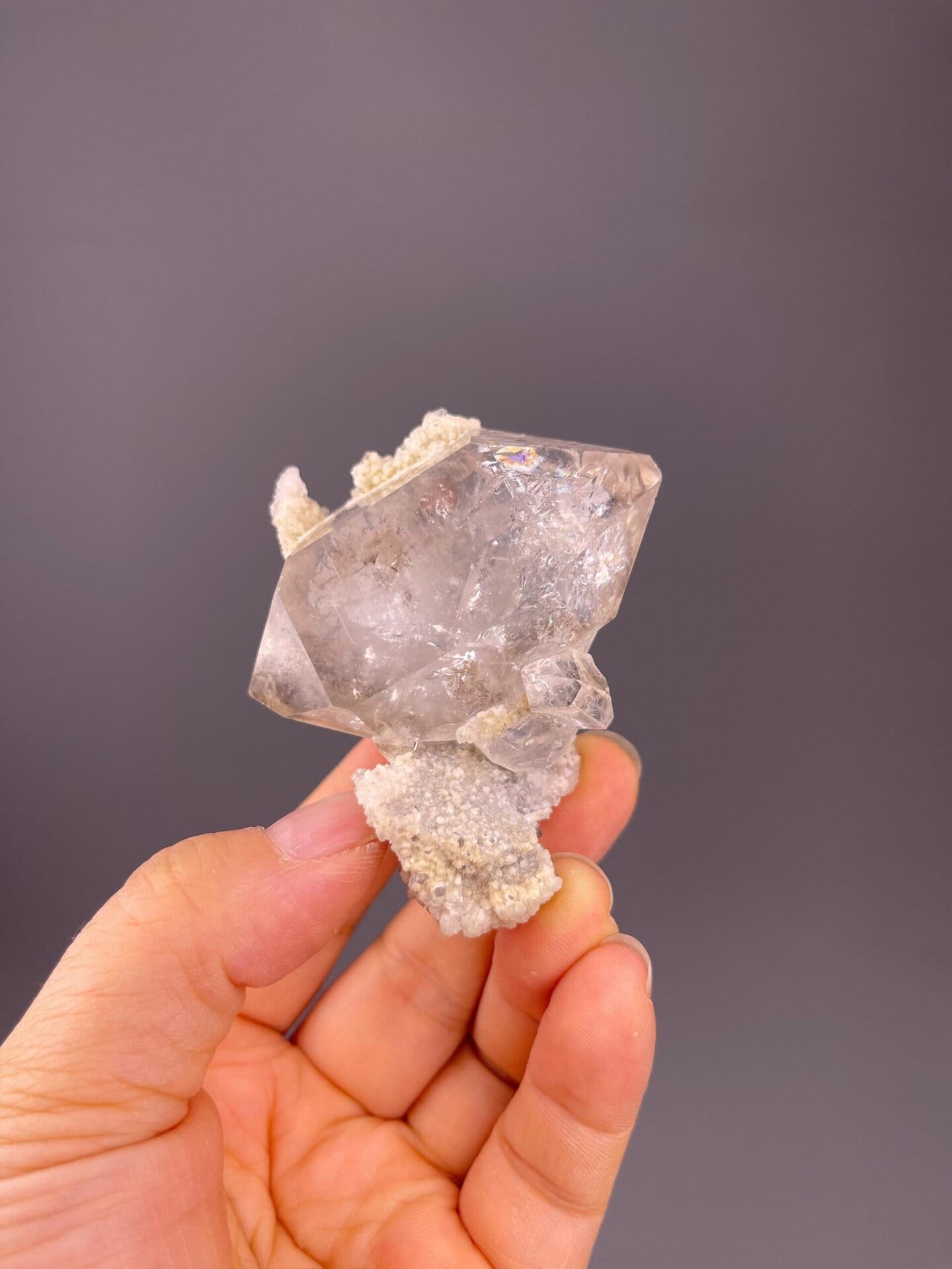 Skeletal elestial quartz showing multiple termination layers