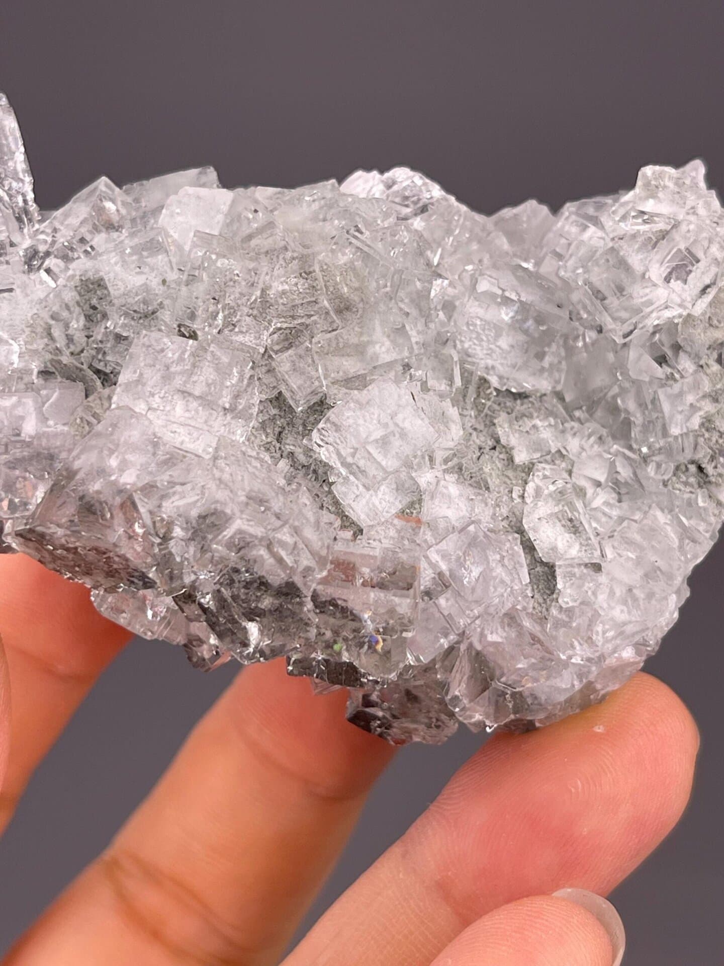 Collector fluorite specimen from Xianghualing with excellent clarity