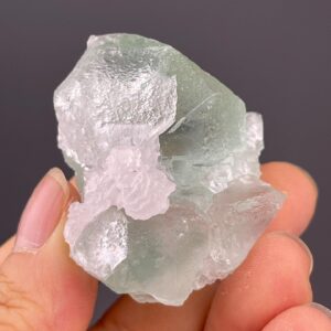 Mint Green Fluorite and Calcite Raw Mineral - Unique Specimen - Yaogangxian, China - Ideal for Collectors