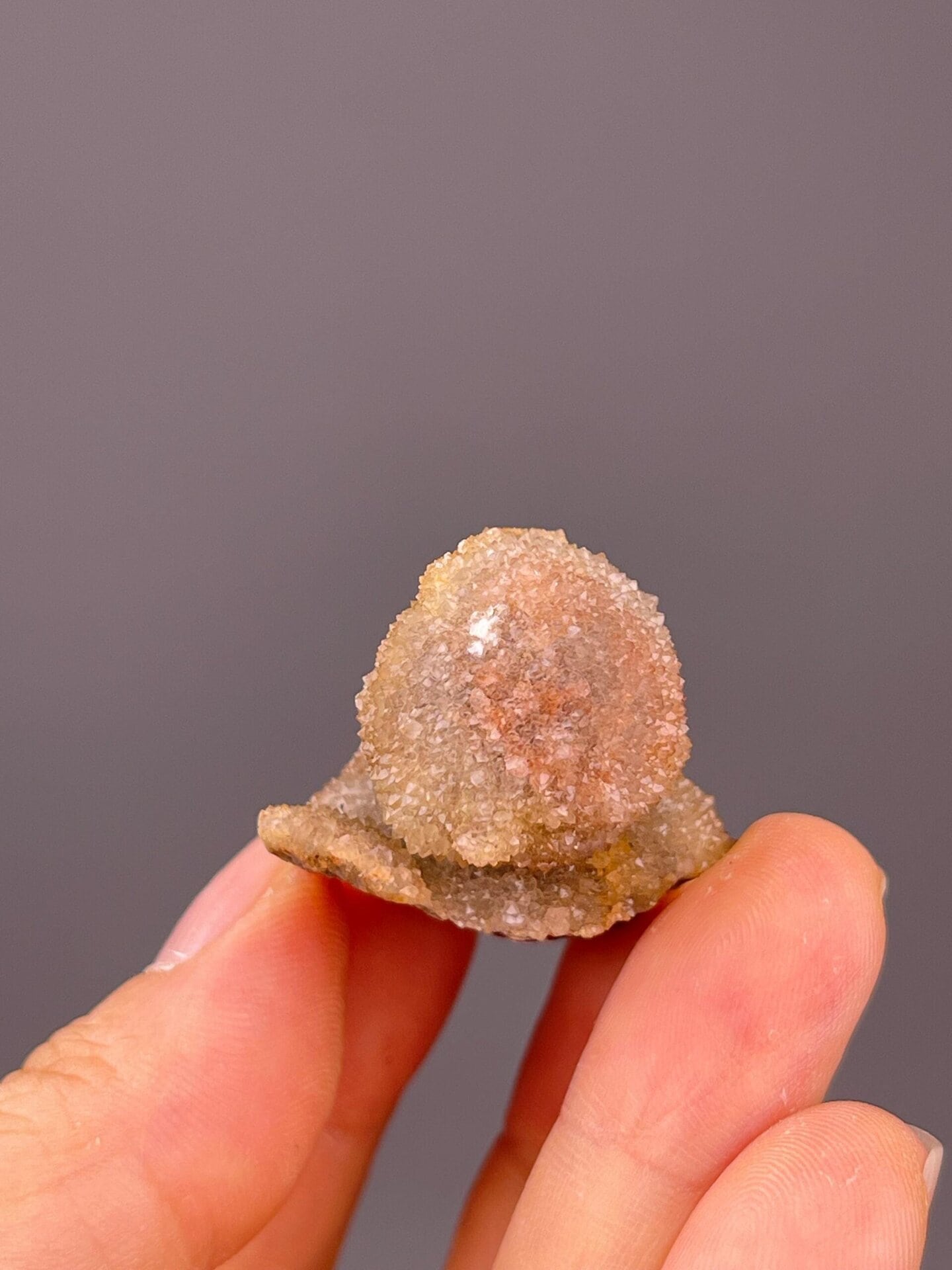 Botryoidal gypsum flower crystal from Guizhou, China