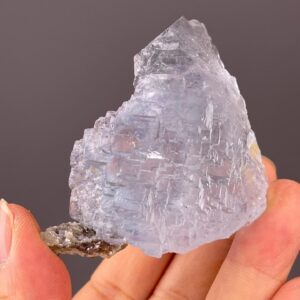 Exquisite Blue Fluorite Crystal - Cubic Formation - Yaogangxian, China - Perfect for Mineral Collectors