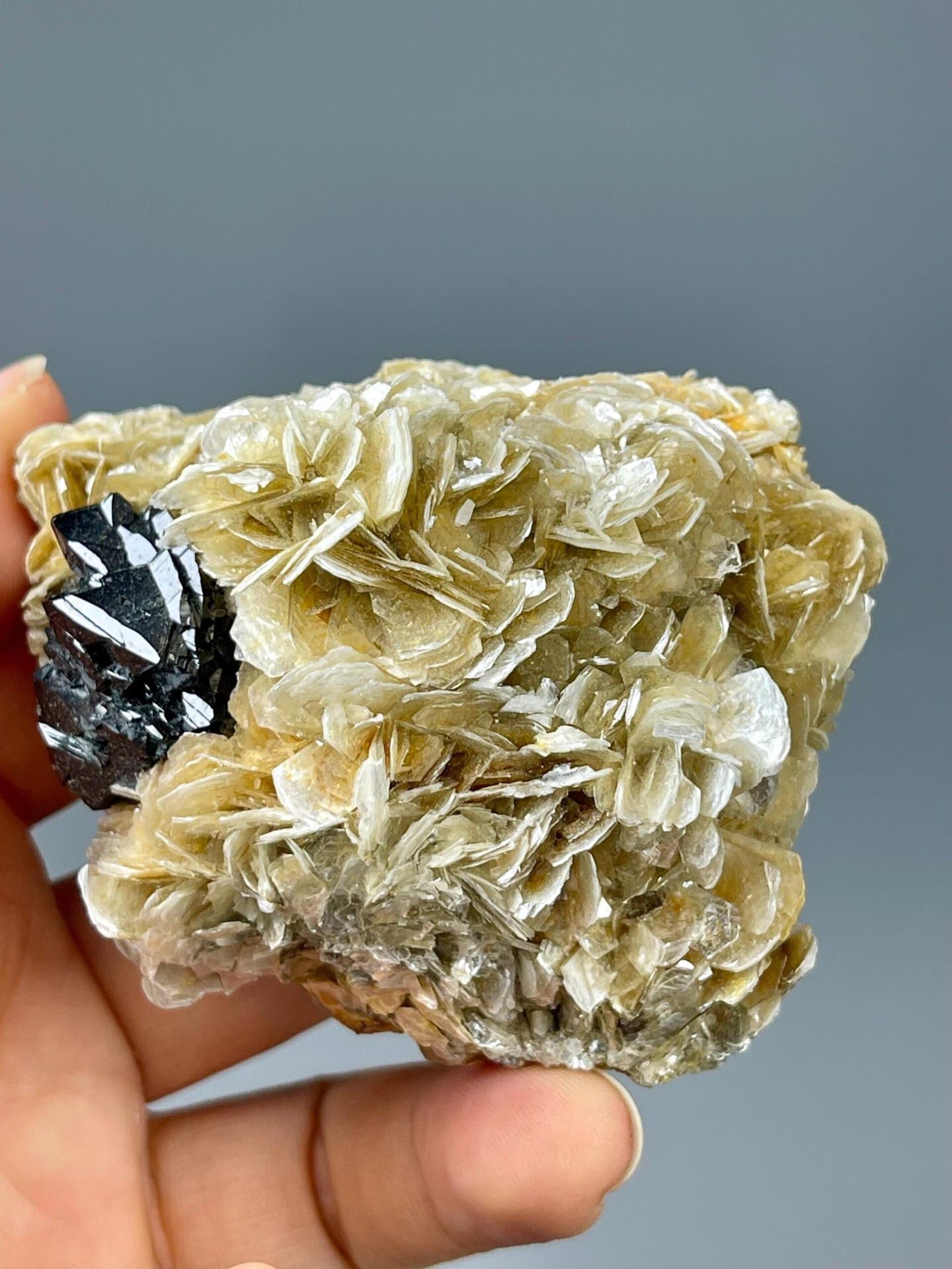 Classic Xuebaoding cassiterite muscovite mica association