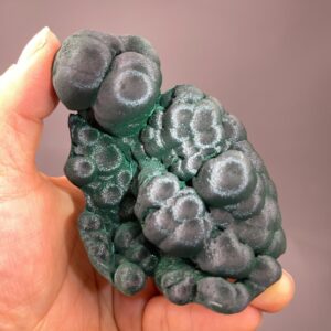 Malachite Mineral Cluster - Silky Botryoidal Form - Stunning Green Hue - Yangchun, China - Perfect for Collector's Display