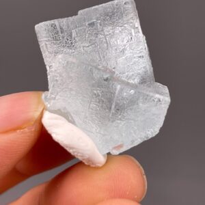 Blue Fluorite Crystal - Twin Formation - Yaogangxian Mine Gem - Natural Mineral Display