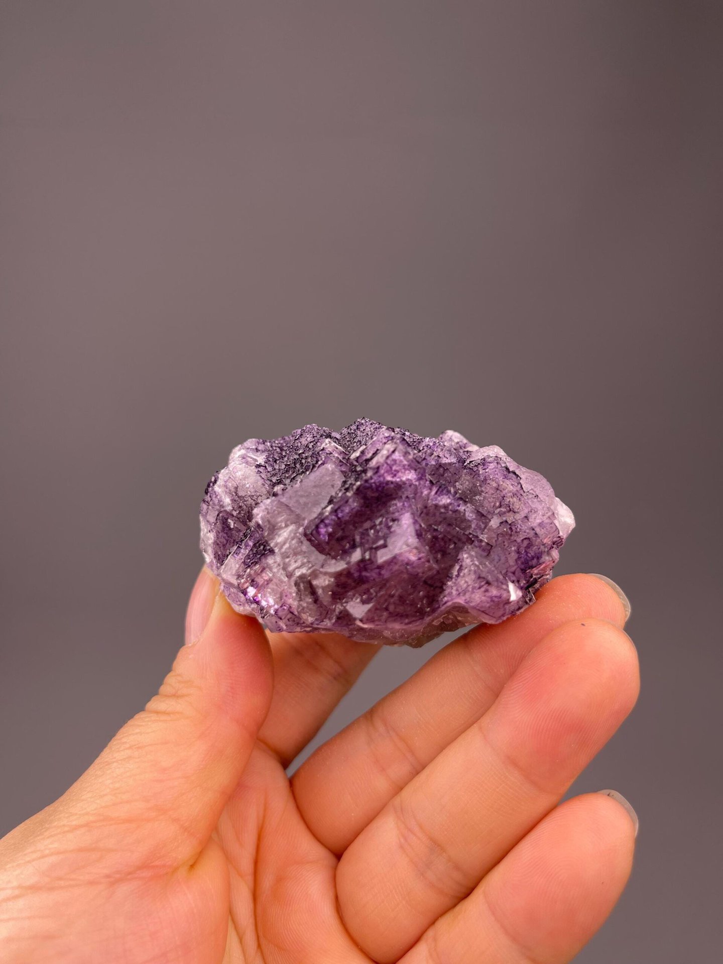 Collector purple fluorite specimen from Guizhou Province