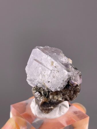 Fluorite Crystal Specimen - Phantom Features - Cassiterite Matrix - Yaogangxian Origin - Collectible Mineral