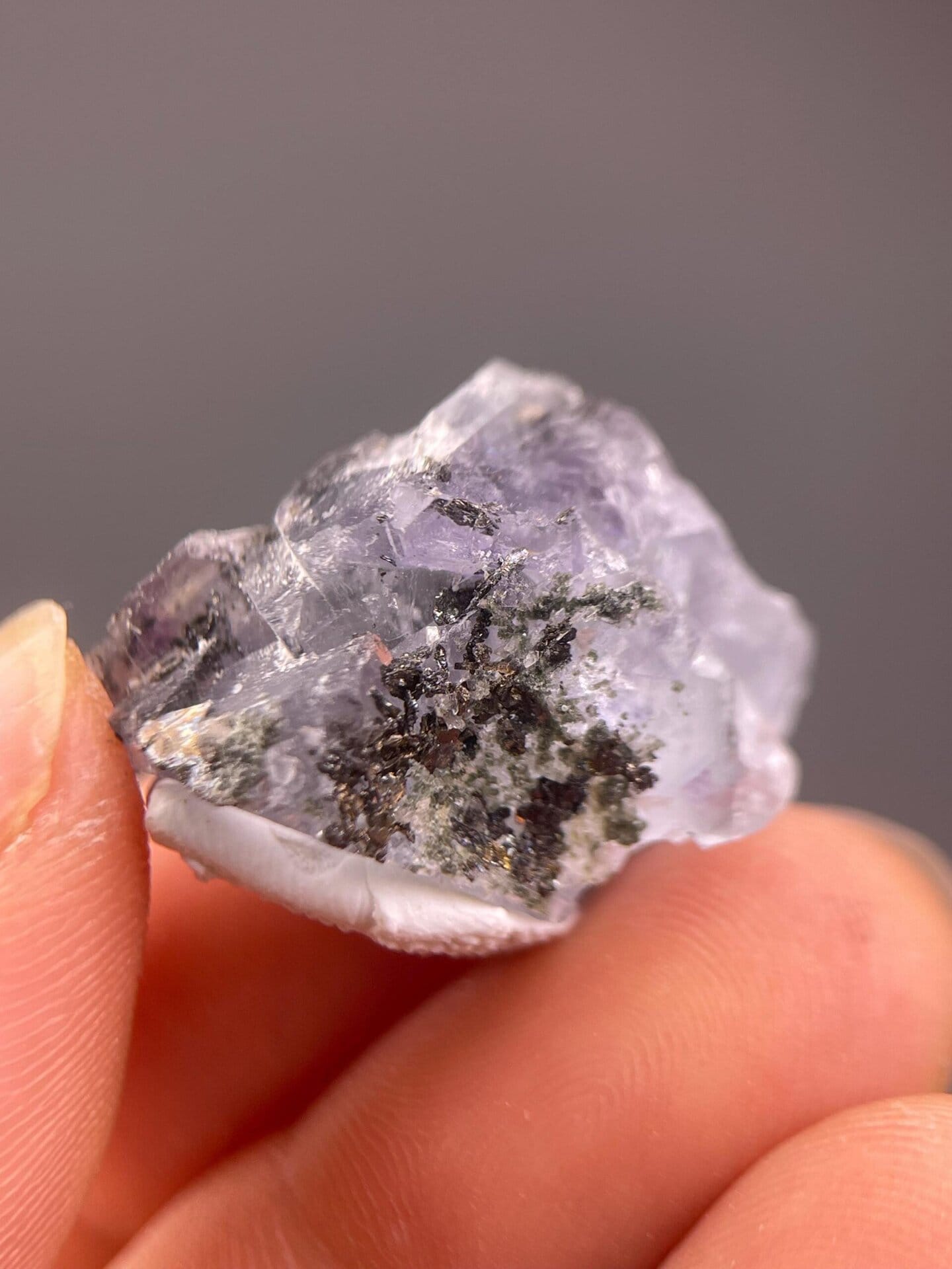 4-piece fluorite set Yaogangxian ruler scale reference