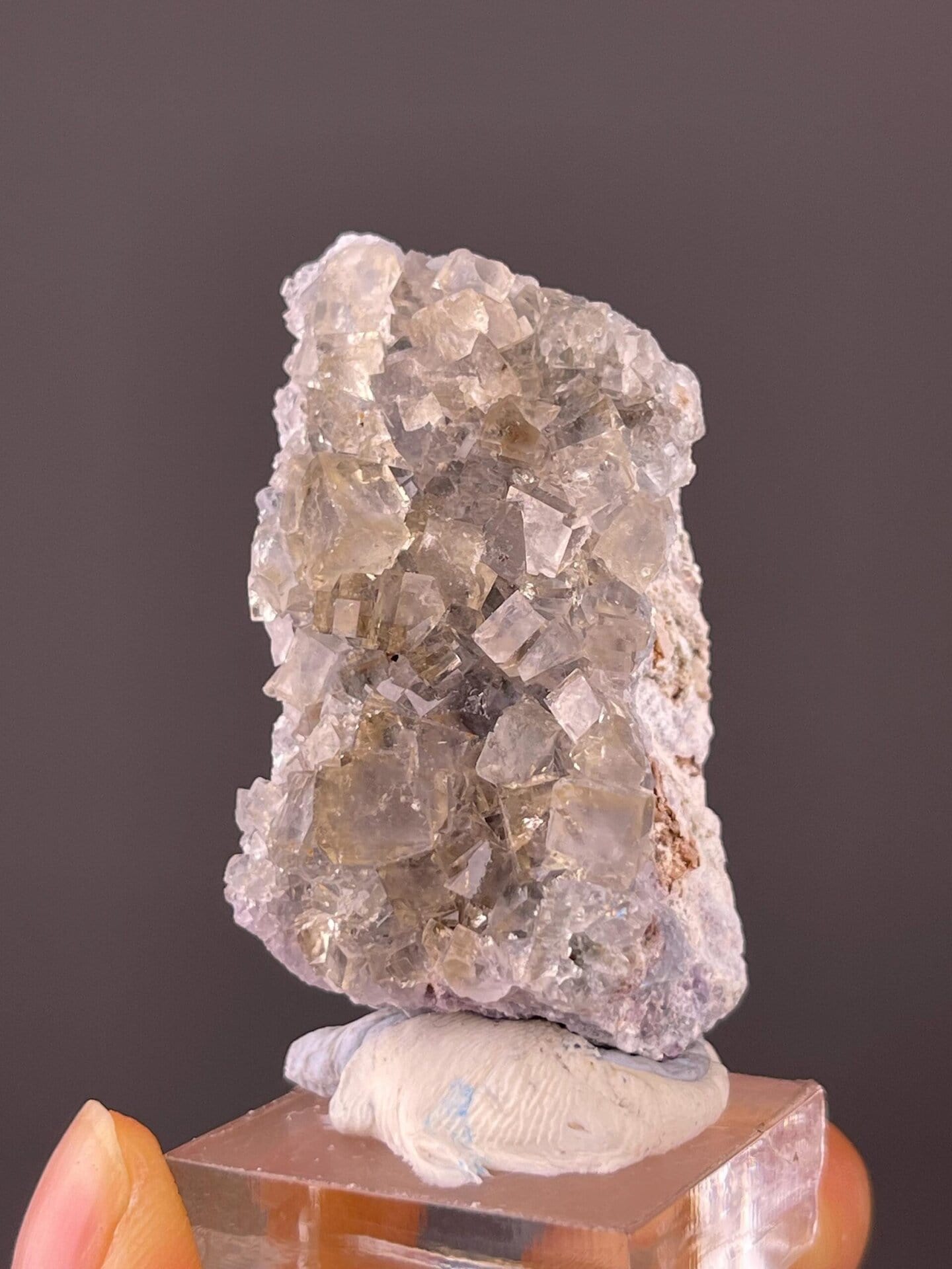 Yellow fluorite cubic crystals from Beijing region China
