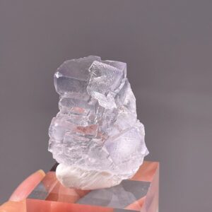 Fluorite Crystal - Transparent Form - Dissolved Texture - Yaogangxian Mine - Geological Specimen