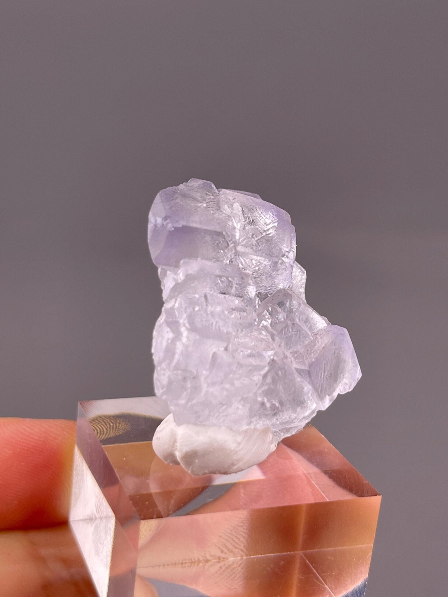 Yaogangxian fluorite specimen with dissolved texture