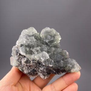 Raw Green Fluorite Crystal Cluster - Natural Healing Stone from Fujian - Enhance Wellness