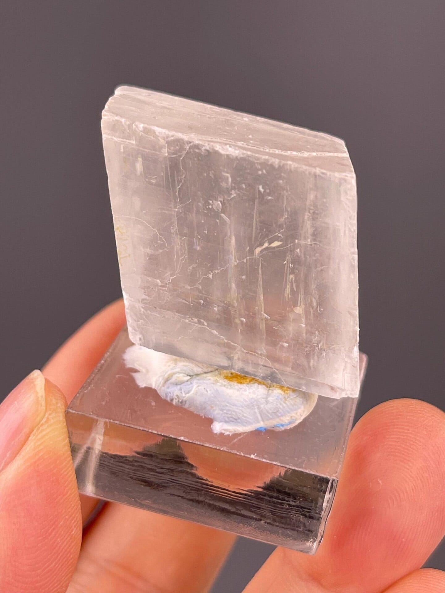 China optical calcite transparency detail