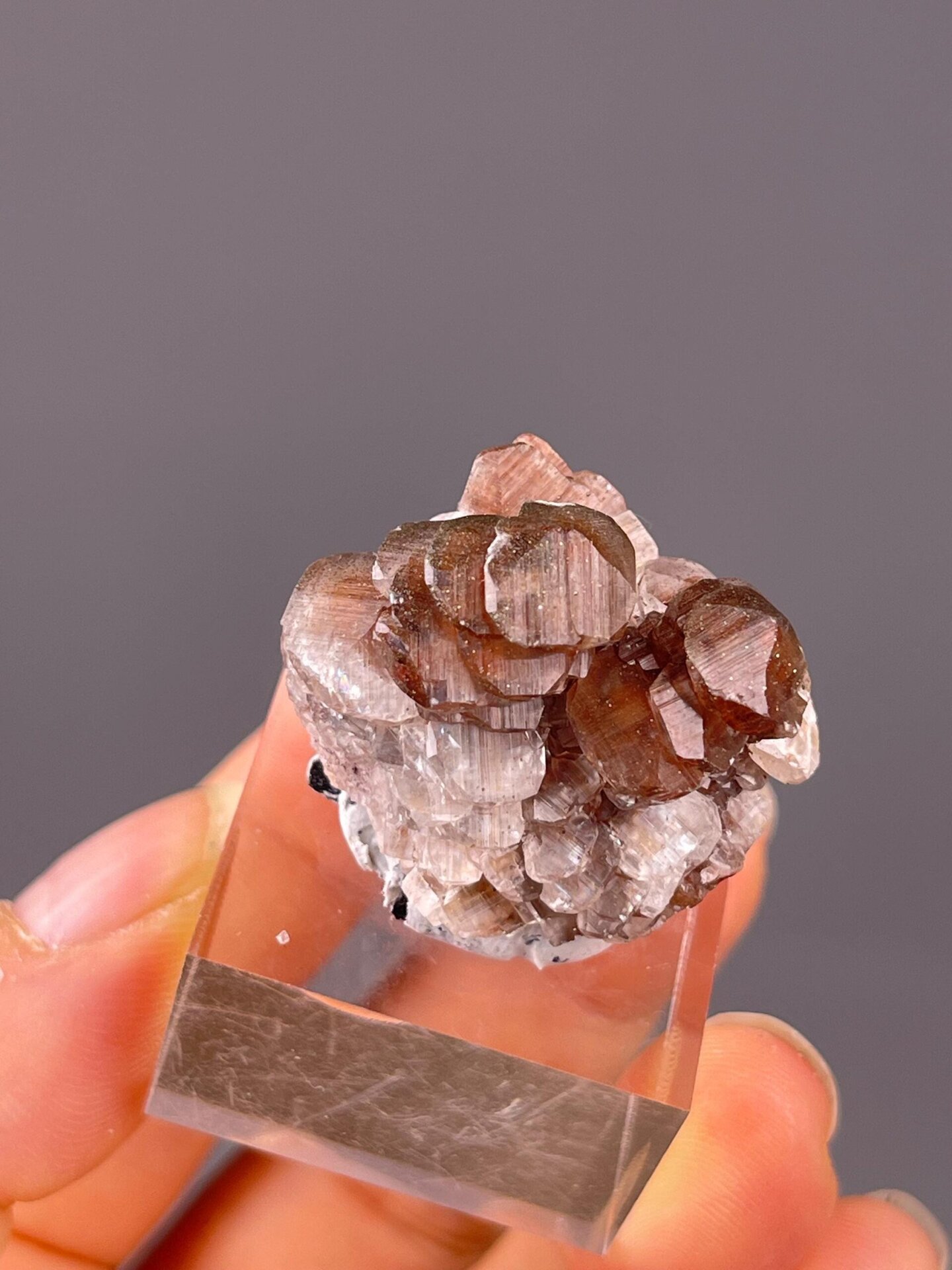 Chenzhou red calcite color saturation detail