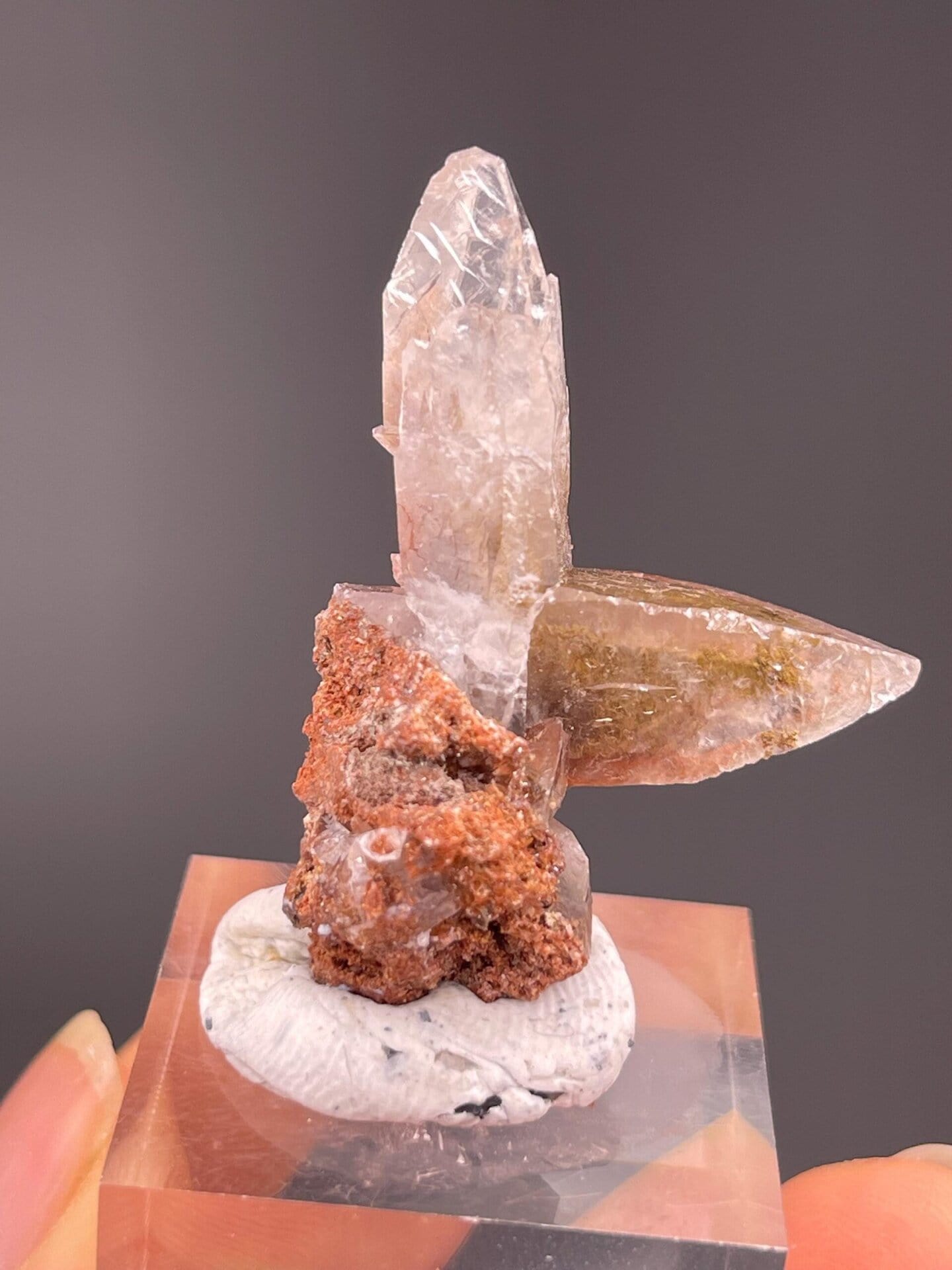 Anhui feather calcite natural luster