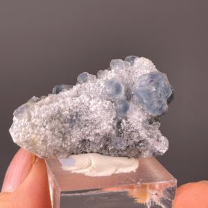 Blue Fluorite Cluster - Tanzanite Hue - Fujian Origin - Perfect for Crystal Collectors