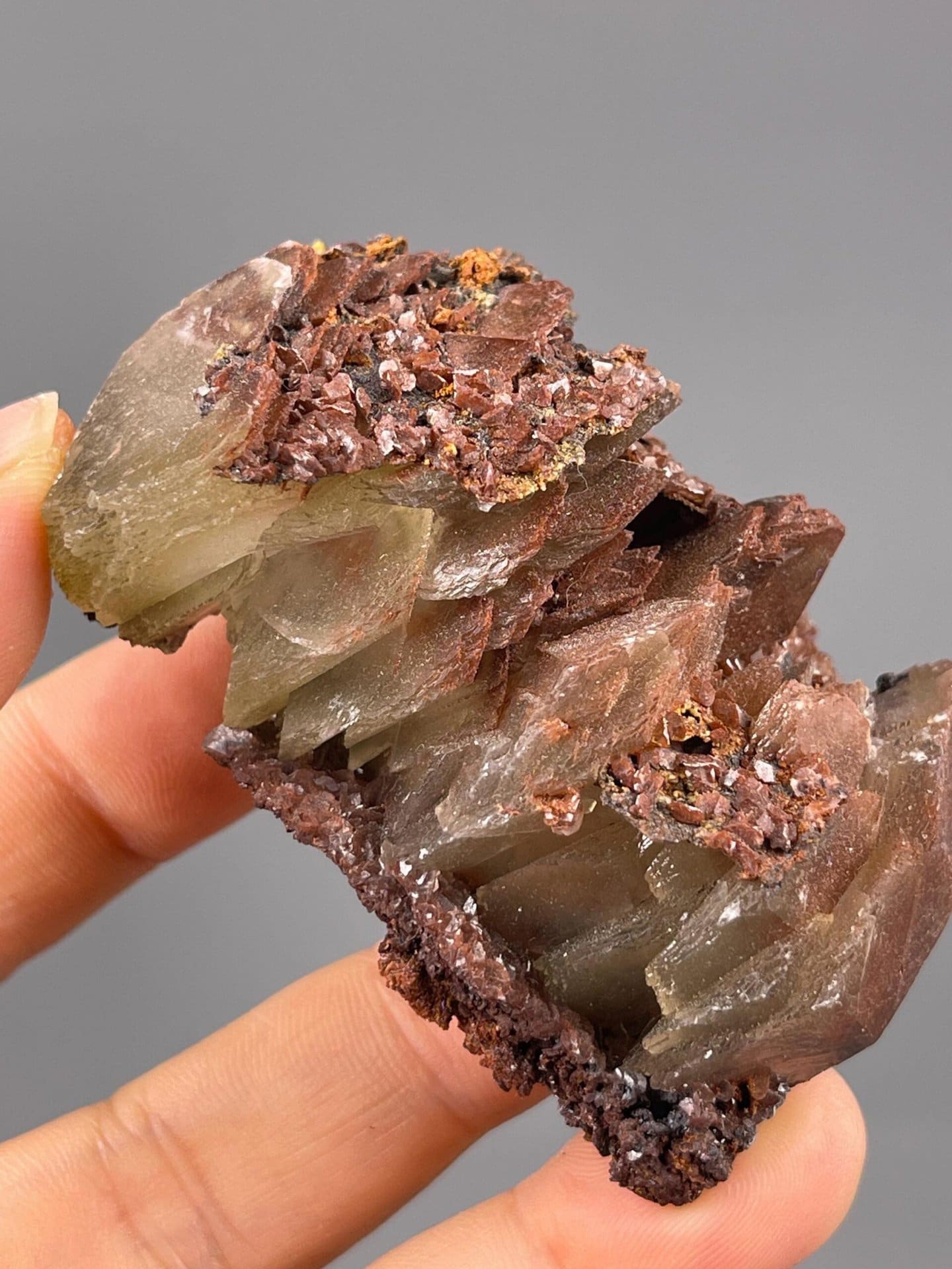 Daye Mine calcite tower full mineral specimen view