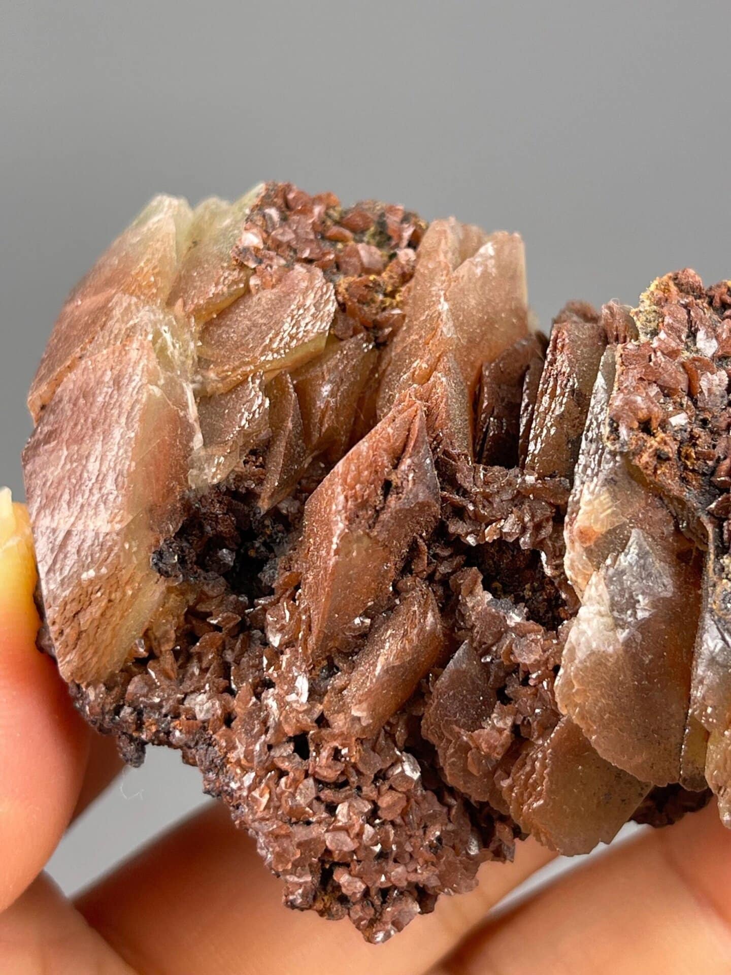 Scale reference of calcite tower from Daye Mine