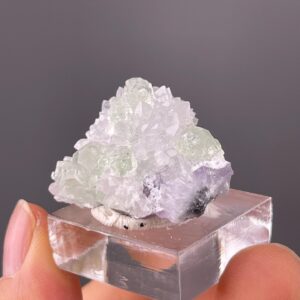 Green Fluorite and Quartz Cluster - Natural Beauty - Fujian, China - Perfect for Collectors