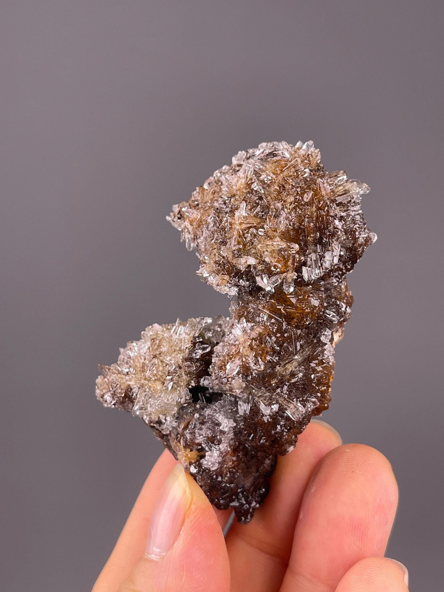 Scale reference of gypsum flower specimen from Guizhou