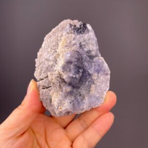 Tanzanite Blue Fluorite Cluster - Etched Crystals from Fujian, China - Collectible Gemstone