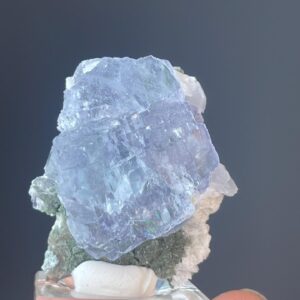 Phantom Fluorite Crystal - Blue Purple Floral Formation - Yao Gang Xian Origin - Collector's Gem