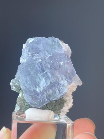 Phantom Fluorite Crystal - Blue Purple Floral Formation - Yao Gang Xian Origin - Collector's Gem