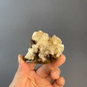 Semi-Transparent Calcite Sphere - Unique Droplet Formation - Hunan, China - Collectible Gem