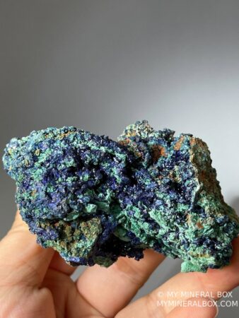 Azurite Malachite Stone - Raw Gem - Unique Mineral - Sourced from China - Collectible Piece