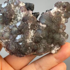 Phantom Fluorite Crystal - Unique Purple-Green Layers - Inner Mongolia - Collector's Treasure