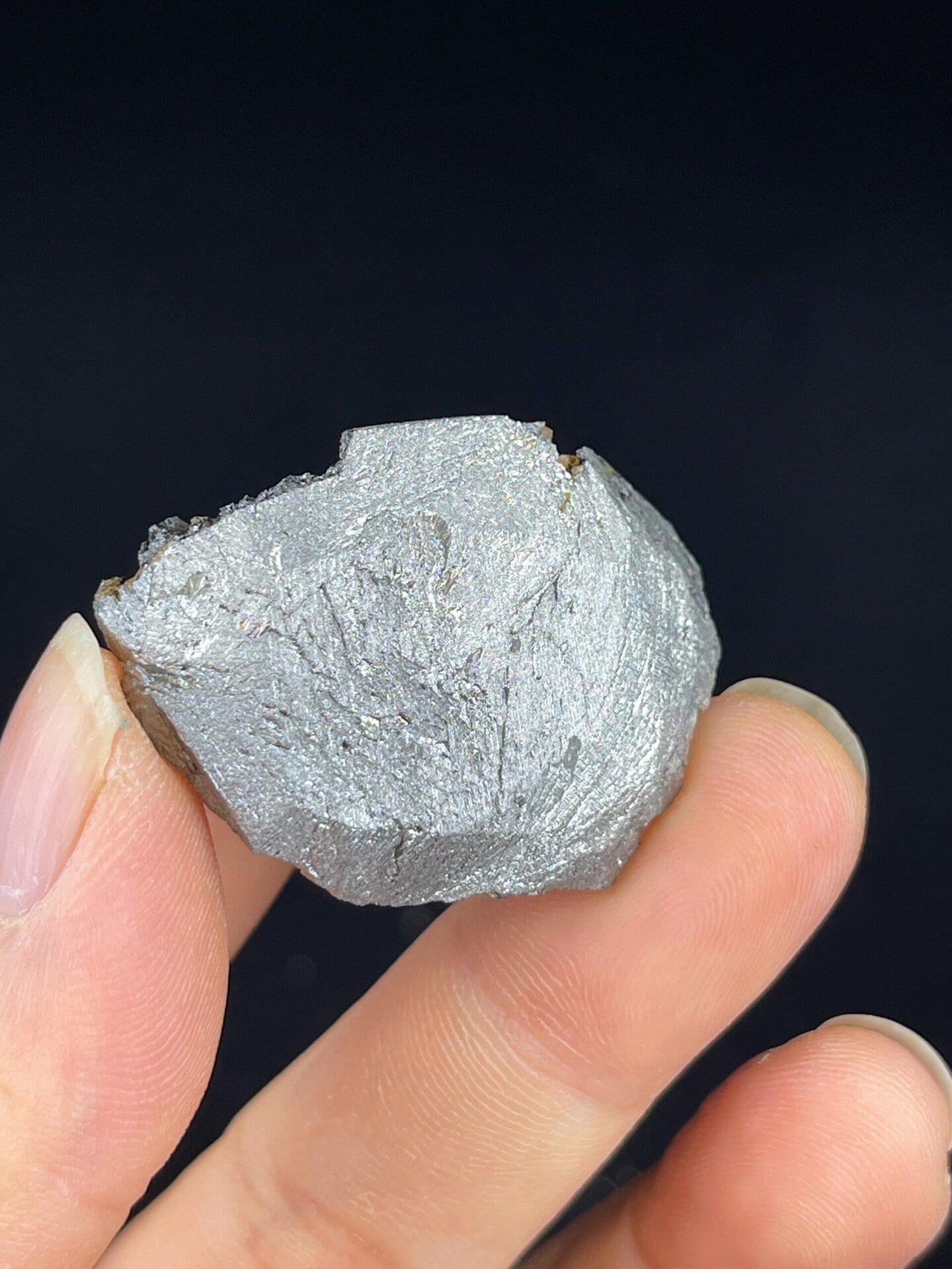 Fluorite CaF2 isometric sphere on iron ore, Inner Mongolia