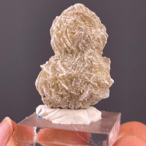 Desert Rose Gypsum Crystal - Double-Sphere Cluster - Mexican Origin - Perfect for Meditation Decor
