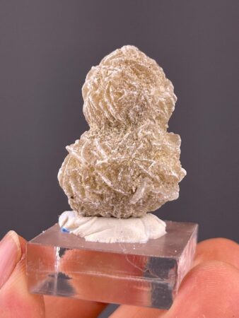 Desert Rose Gypsum Crystal - Double-Sphere Cluster - Mexican Origin - Perfect for Meditation Decor