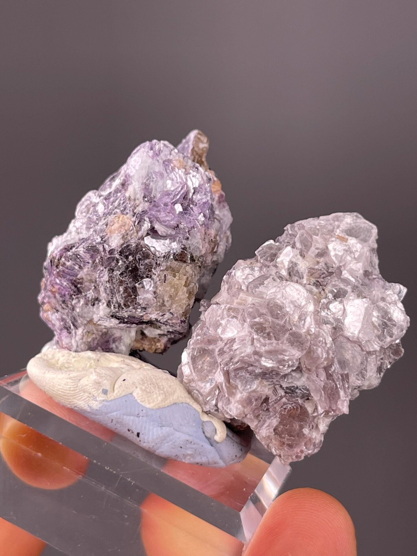 Monoclinic mica crystal plate from Sichuan, first of two pieces