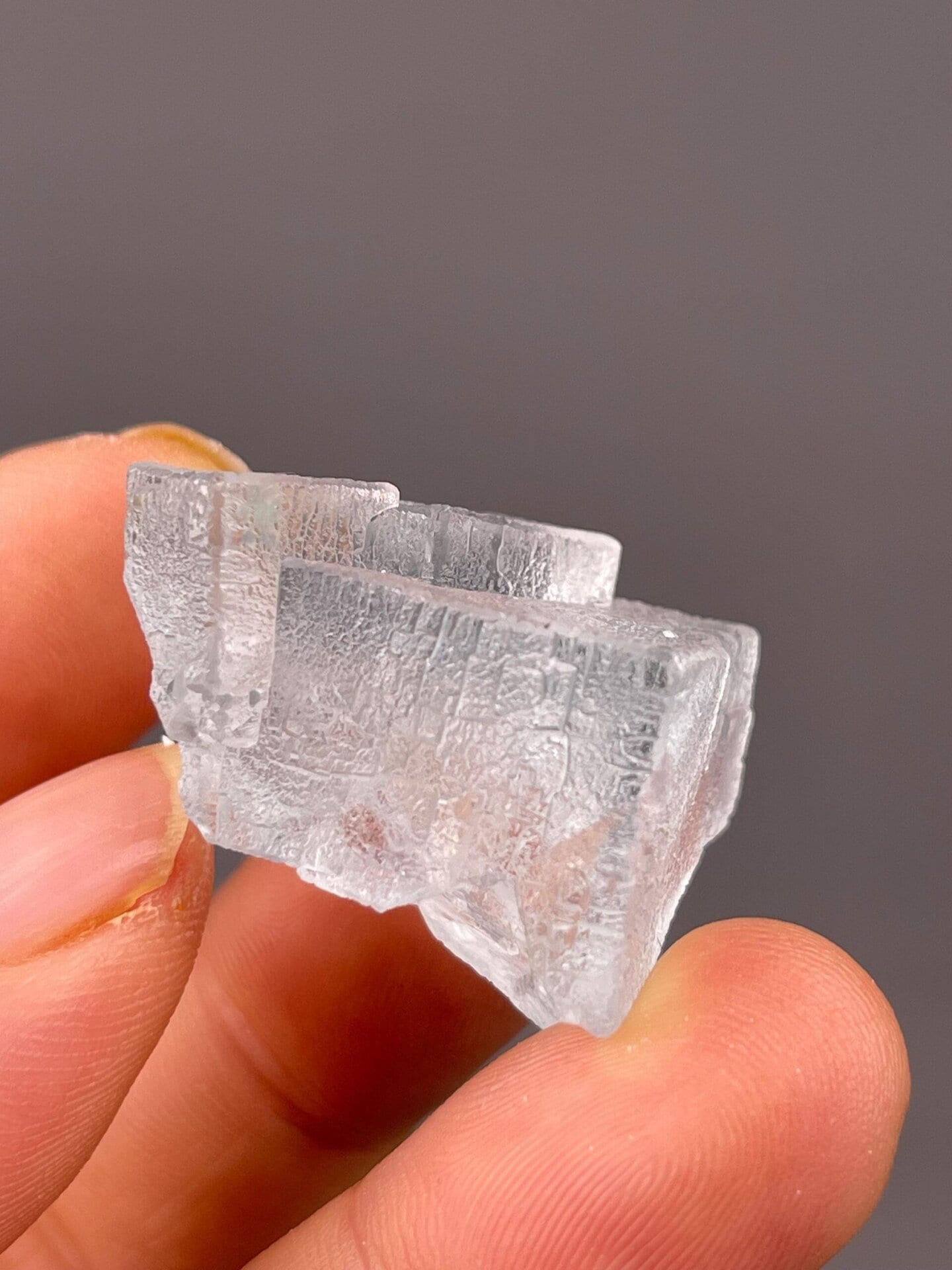 Yaogangxian fluorite in characteristic twinned formation