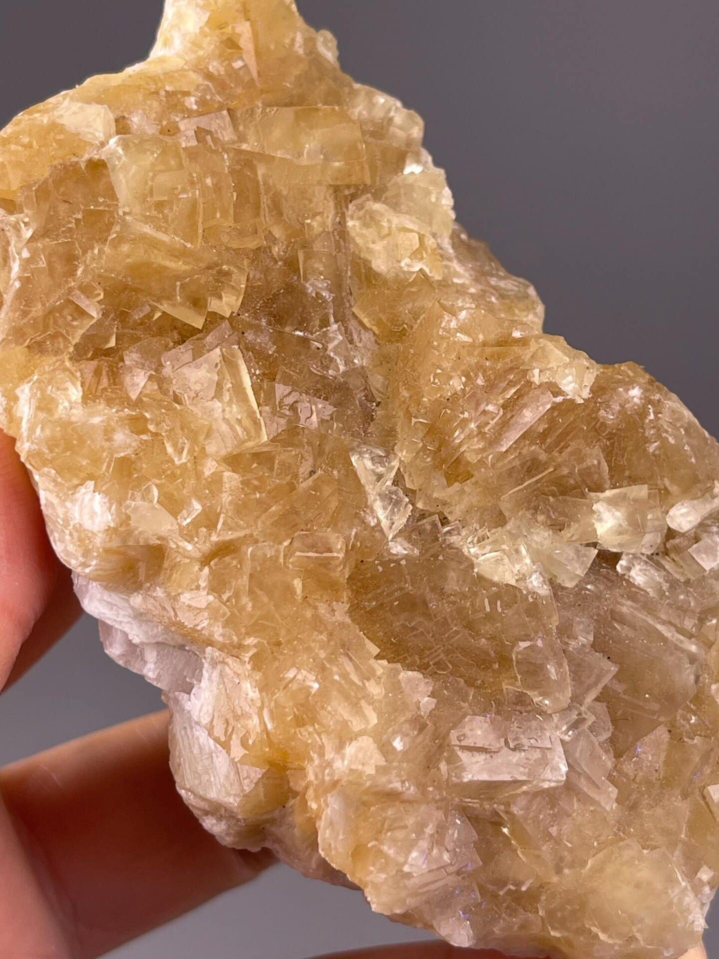 Beijing region fluorite with characteristic yellow color