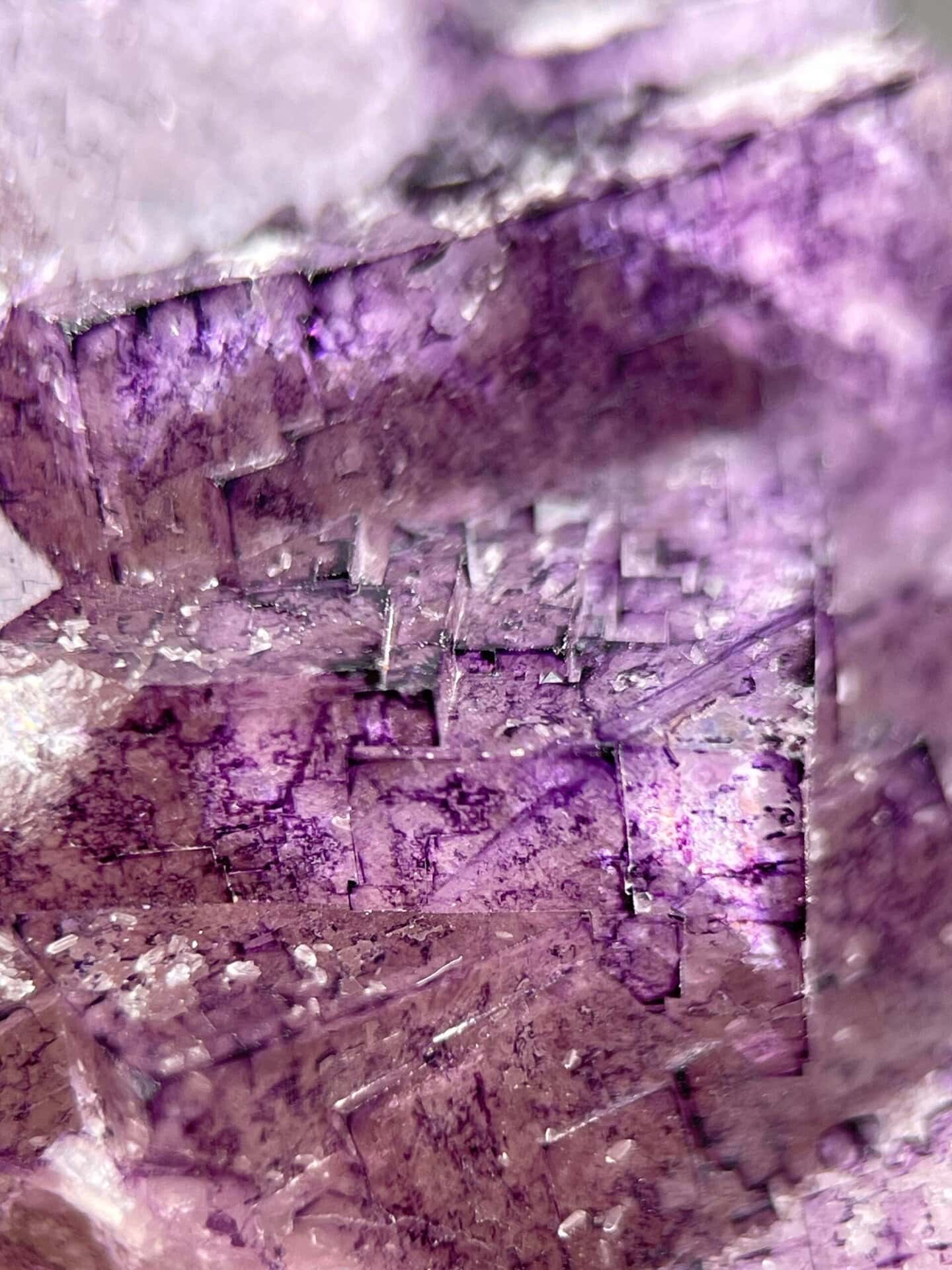 Fluorite specimen with sculptural 3D crystal texture, Guizhou