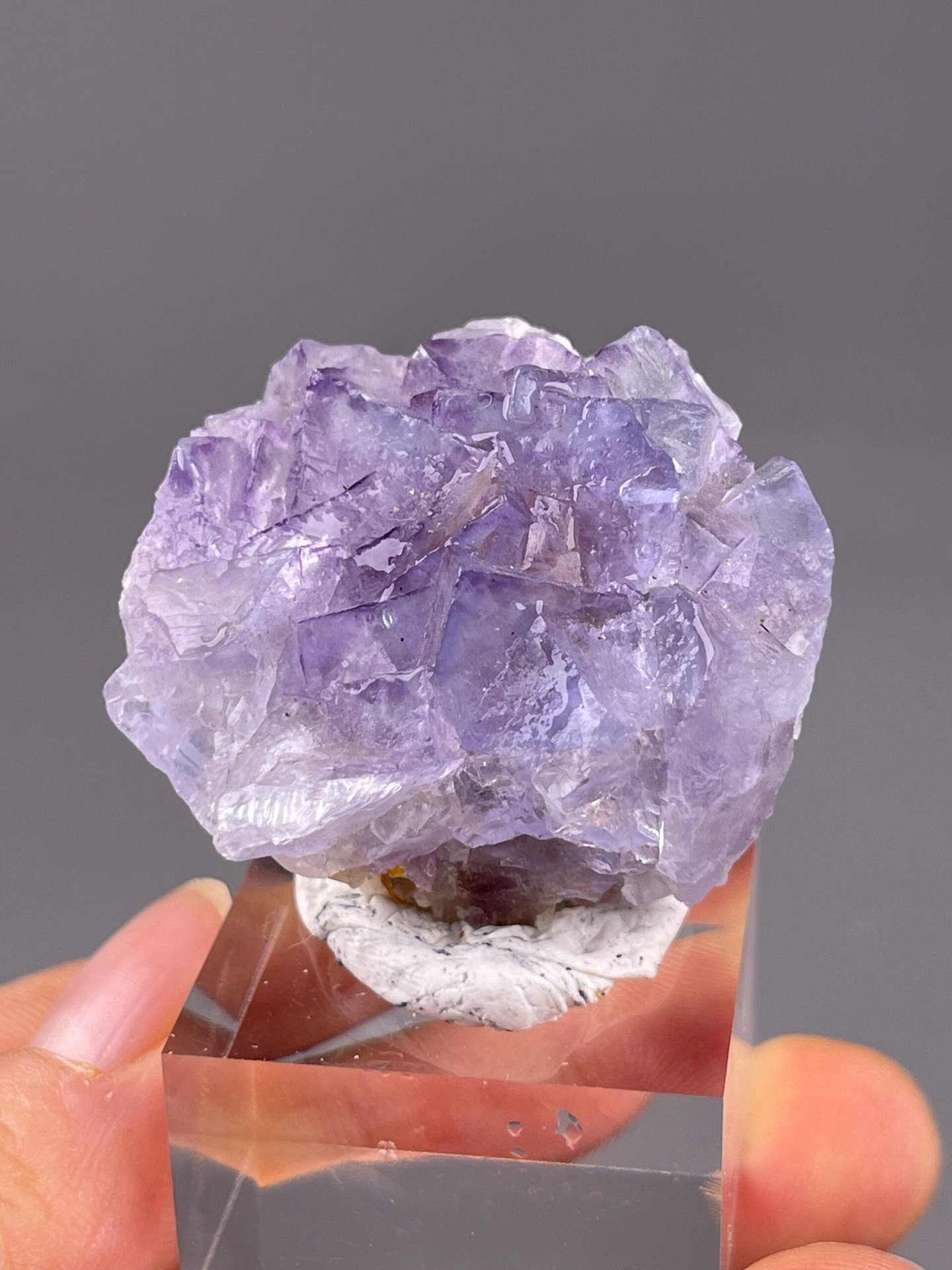 Fluorite twin cluster from Yaogangxian Hunan China