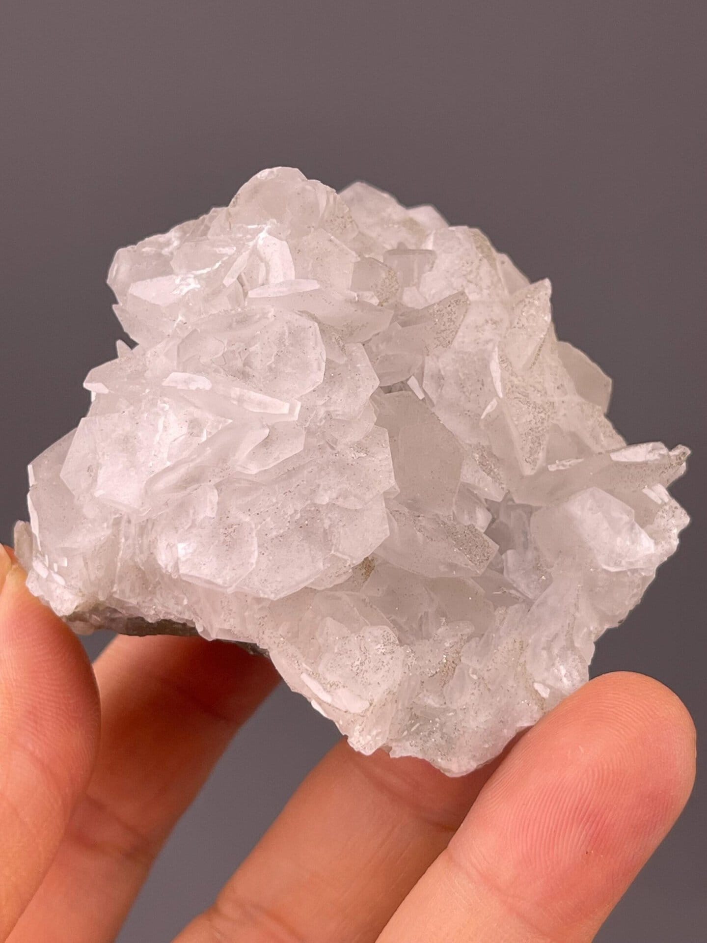 Calcite and pyrite association Hunan specimen